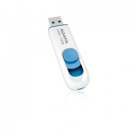 ADATA | C008 | 32 GB | USB 2.0 | White/Blue - 2
